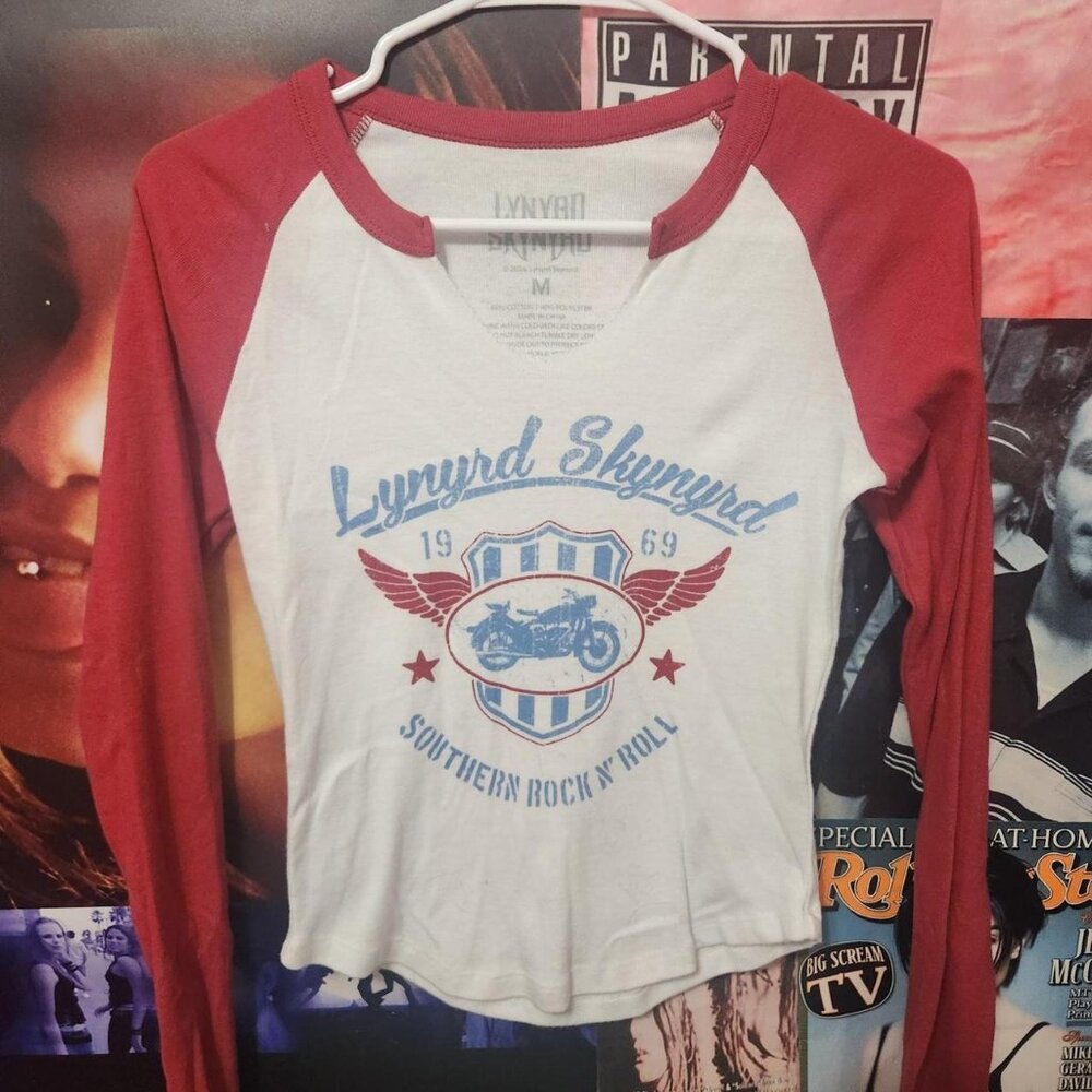 lynyrd skynyrd baby tee